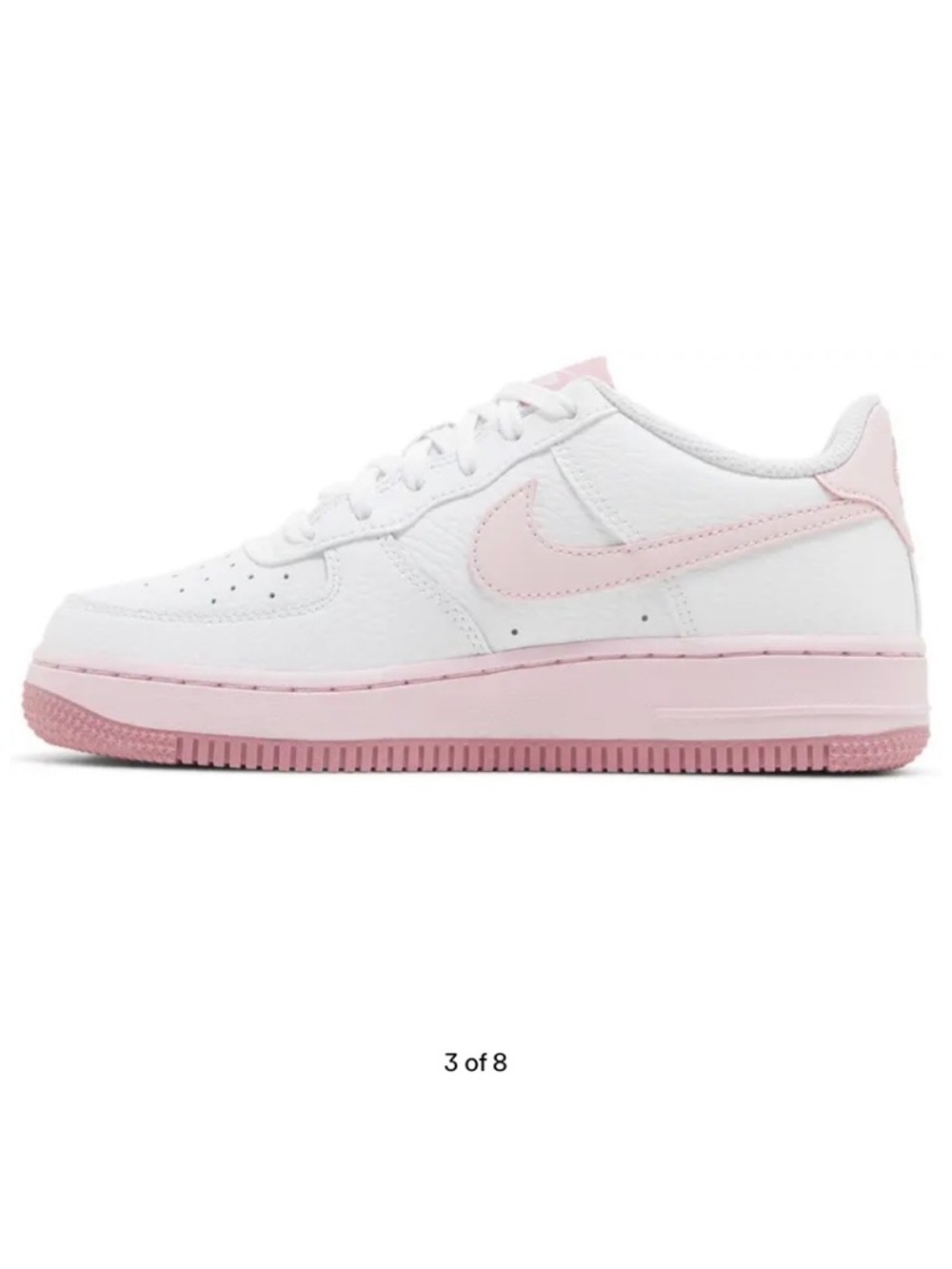White/Pink Foam AF1 - Picture 4 of 5